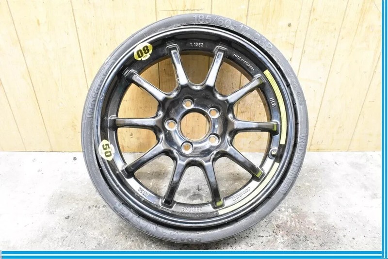 03-12 Mercedes R230 SL550 SL500 Emergency Spare Tire Wheel Donut Rim 17" 17 OEM