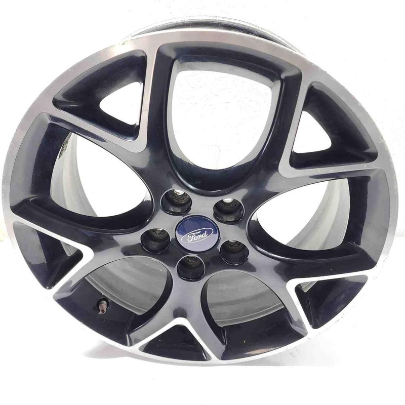 2014 Focus 17" 5 Y Spoke Black With Polish Aluminum Wheel RIM light Scratches