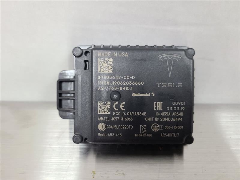FRONT DISTANCE RADAR MODULE FITS 2019 TESLA MODEL 3 568300