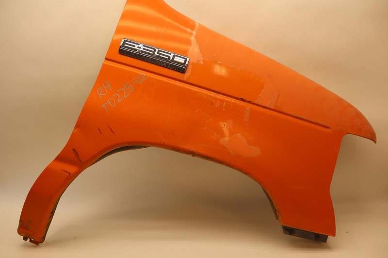 2008-2023 FORD E350 SUPER DUTY FRONT RIGHT PASSENGER FENDER PANEL ORANGE OEM