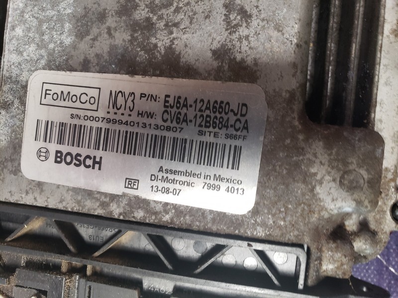 2013-2016 Ford Escape Engine Computer Ecu Pcm Ecm Pcu Oem Cv6a-12b684-ca harness