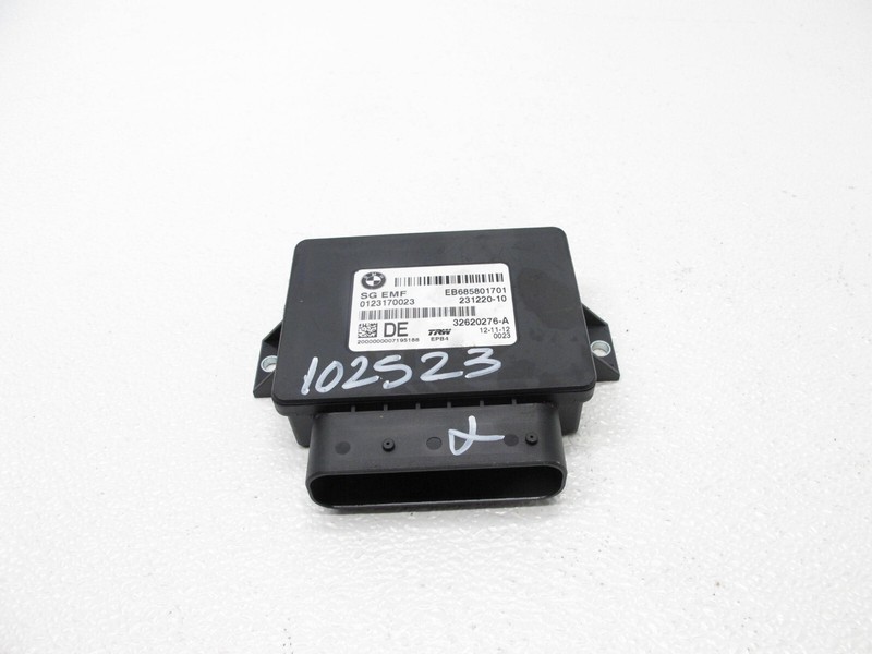 11-16 BMW F10 528i 535i 550i M5 PARKING BRAKE CONTROL COMPUTER MODULE OEM 102523
