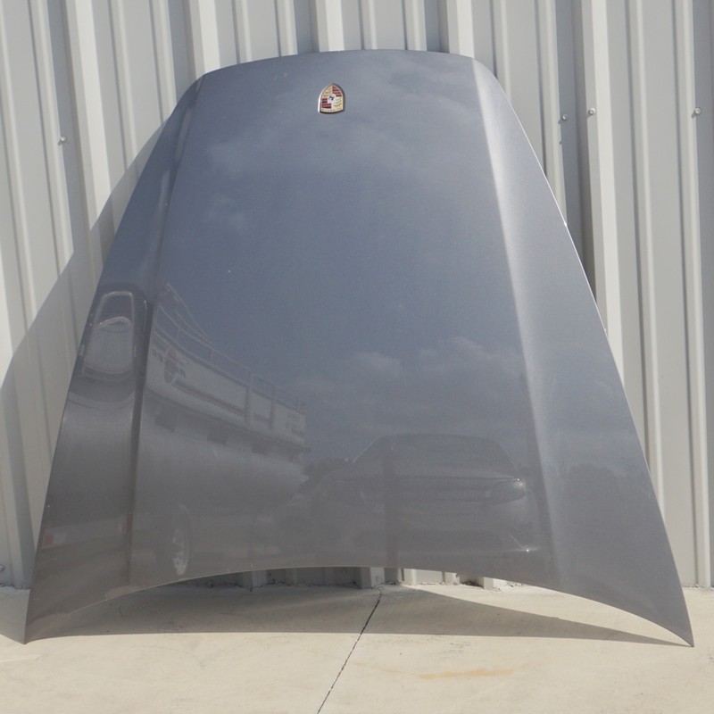 2011 - 2014 Porsche Cayenne 958 Turbo Hood Panel Assembly Gray OEM