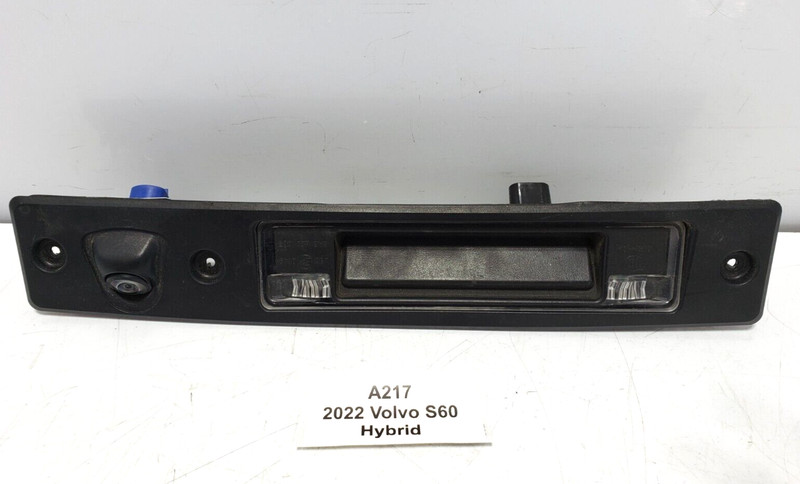 ✅ 19-24 OEM Volvo S60 Rear Trunk Lid Liftgate Release Handle W/ Camera