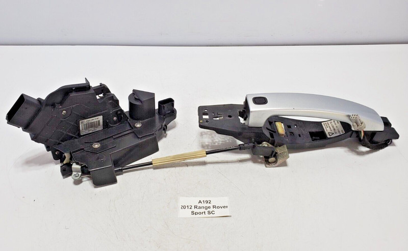 ✅ 12-13 OEM Range Rover Sport L320 Rear Left Driver Side Door Handle W/ Lock