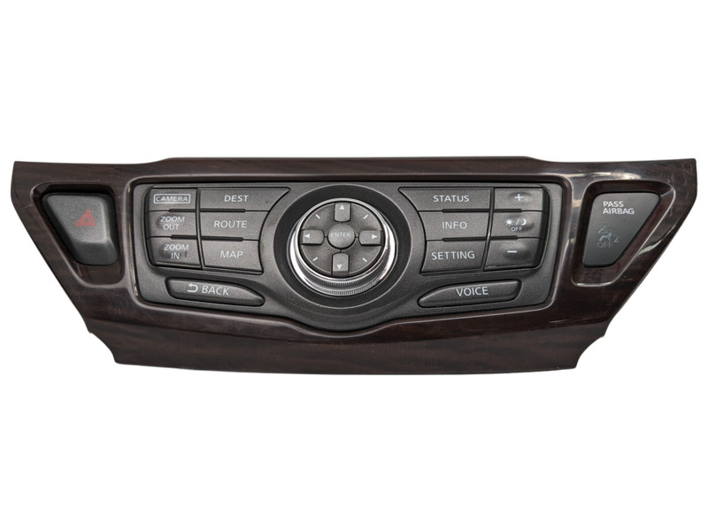 2013 - 2016 NISSAN PATHFINDER Navigation Radio Control Panel 3KA6A210252