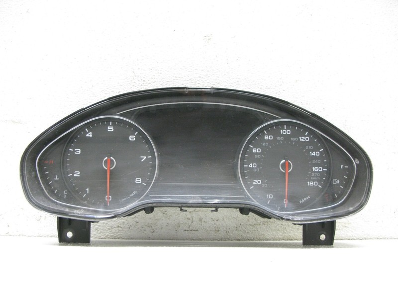 12 AUDI D4 A8 QUATTRO SPEEDOMETER INSTRUMENT GAUGE CLUSTER OEM 082523