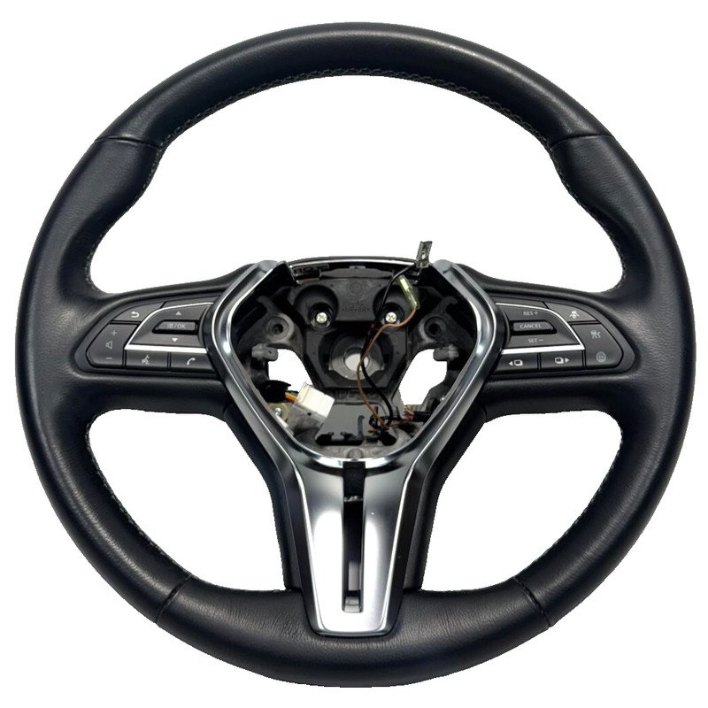 2020-2024 INFINITI Q50 STEERING WHEEL LEATHER W/ SWITCH BUTTON 48430-5CJ2A OEM