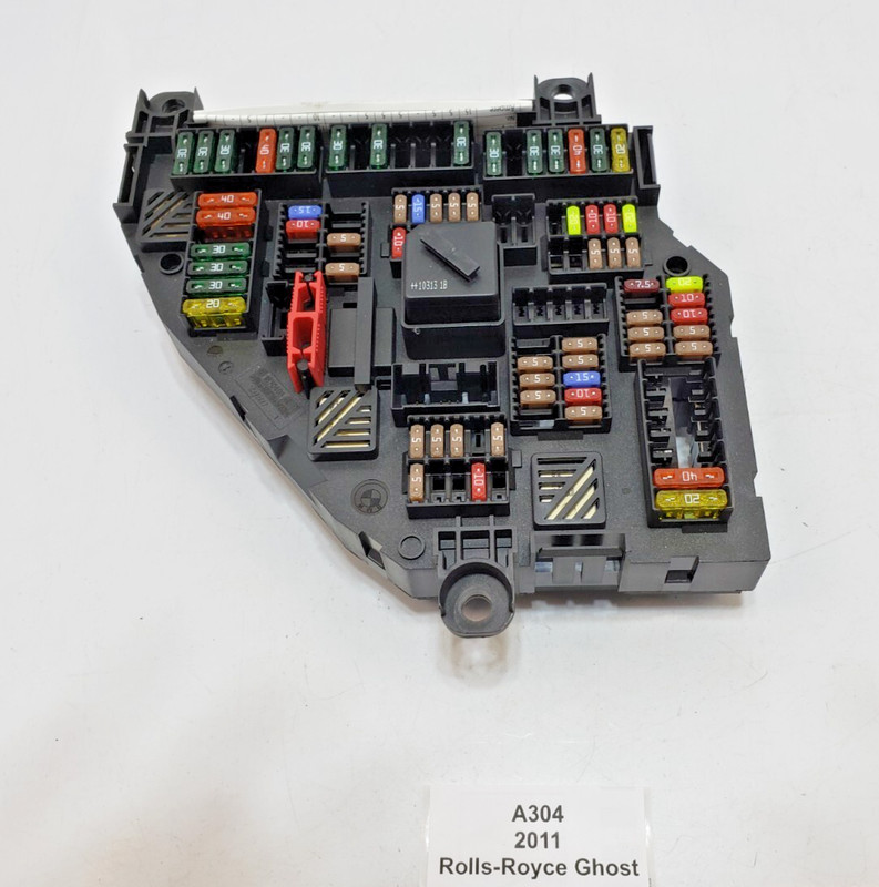 ✅ 2010-2014 OEM Rolls Royce Ghost RR4 Rear Trunk Power Distribution Fuse Box