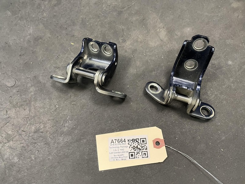 2PC Front Left Door Upper & Lower Hinge 2018 Acura MDX 67450-TX4-H02ZZ 2017-2020