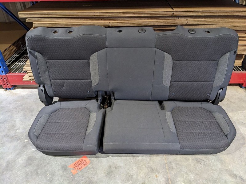 2019-2026 CHEVROLET SILVERADO SIERRA DENALI REAR CREW CAB BLACK CLOTH SE 1193858