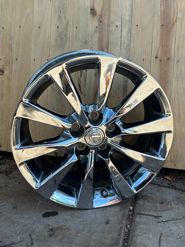 2010-2012 LEXUS LS460 LS600 Chrome Wheel Genuine Original OEM 18" 18 INCH 74221