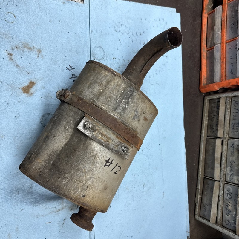 1967 - 1975 AMF Ski-Daddler Mark V Harley Davidson Vintage Snowmobile Muffler 12