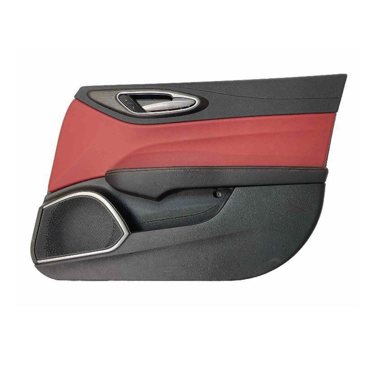 Alfa Romeo Giulia door panel trim 20 to 21 front right black/red OEM 6ZL62U00AA