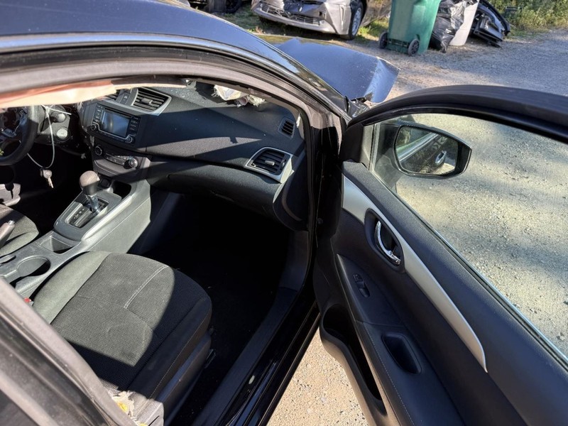 2013-2019 Nissan Sentra Right Passenger Side A-Pillar Black
