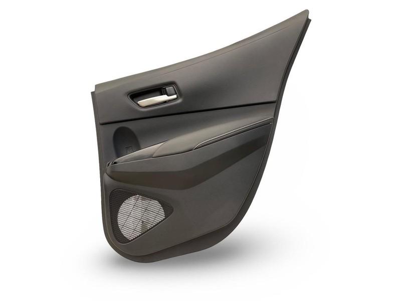2020-2025 Toyota Corolla Right Passenger Rear Door Trim Panel Black Hatchback