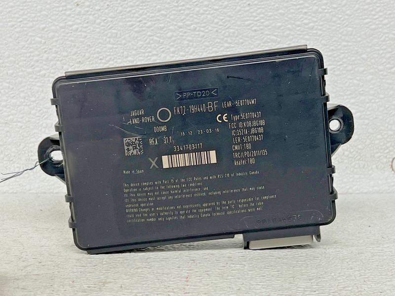 ⭐2012-2019 RANGE ROVER EVOQUE KEYLESS THEFT-LOCKING ENTRY CONTROL MODULE LOT2704