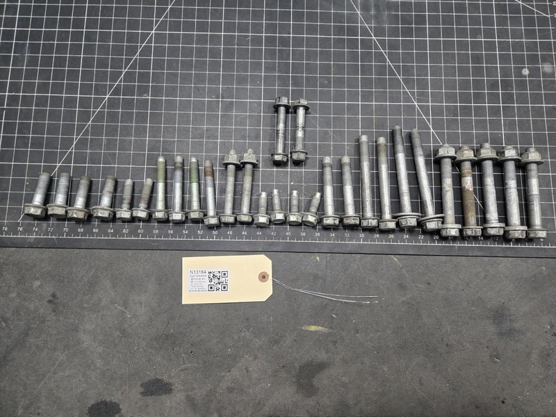 Rear Crossmember Mount Bolts Set 2022 Nissan Rogue 2021 2023 2024 2025