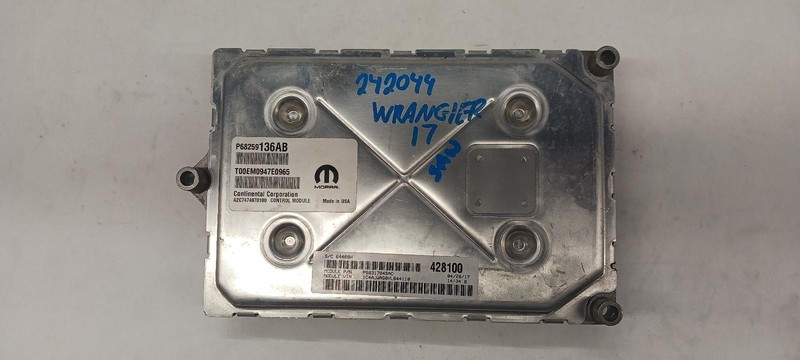 16-'18 JEEP WRANGLER Electronic Control Module ECM 3.6L OEM 1 Year Warranty!