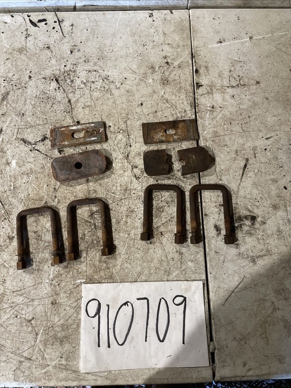 1963–64 Studebaker Champ Front Leaf Spring U-Bolts Shims