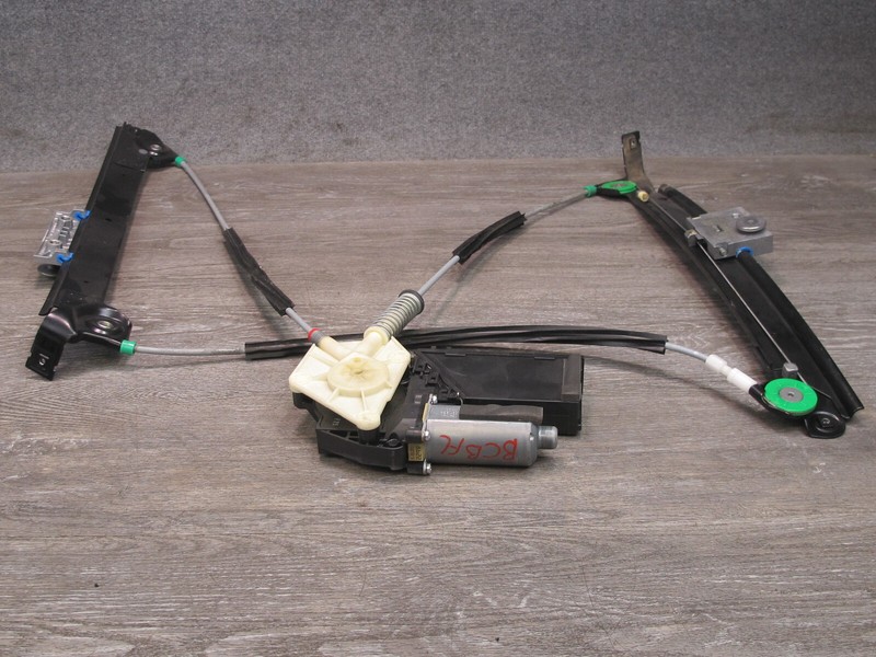 03-12 BENTLEY CONTINENTAL GTC GT FRONT LEFT DOOR WINDOW REGULATOR W MOTOR