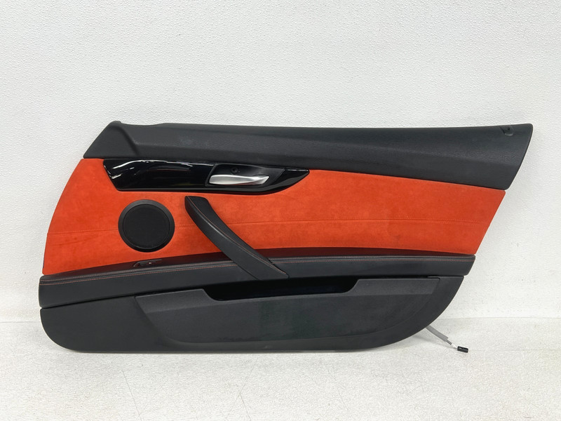 ⭐2009-2016 BMW Z4 M-SPORT FRONT RIGHT PASS INTERIOR DOOR PANEL RED OEM LOT2736