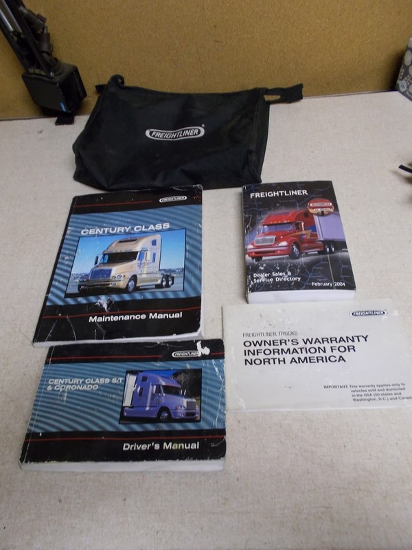 Frightliner Dealer Sales and Service Directory Driv'ers Manual Centruy Cordnada