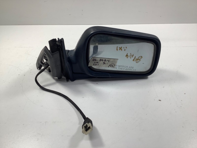 86-89 Honda Accord LX 4DRPassenger Side Door Mirror Blue 76250-SE3-A14 OEM