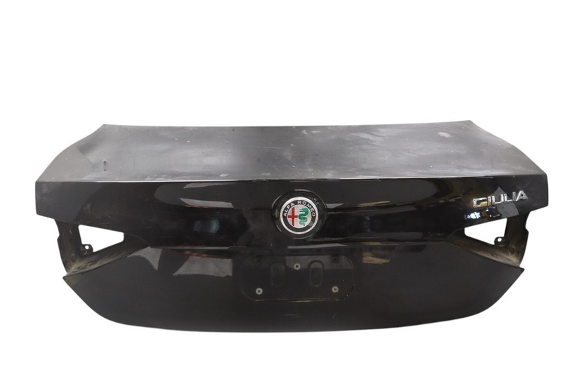17-23 Alfa Romeo 952 Giulia Rear Trunk Lid Shell Cover Assembly Black Oem