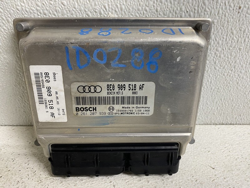 2002 Audi A4 1.8 5spd Transmission Control Module Tcu Tcm 8E0 927 156 A Oem