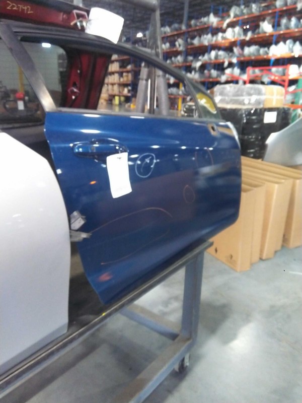 2014 Honda Civic Right Door Blue Used Scuffed & Scratched 2DR Coupe OEM Part