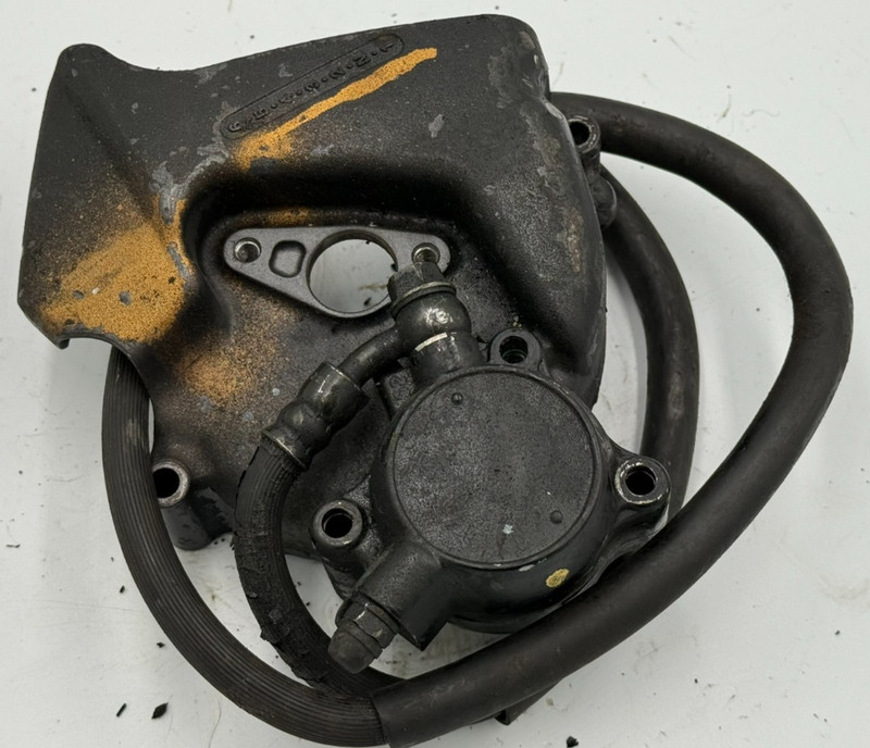 2003 Honda VFR 800 Interceptor Clutch Slave Engine Cover Panel Hose Line VFR800