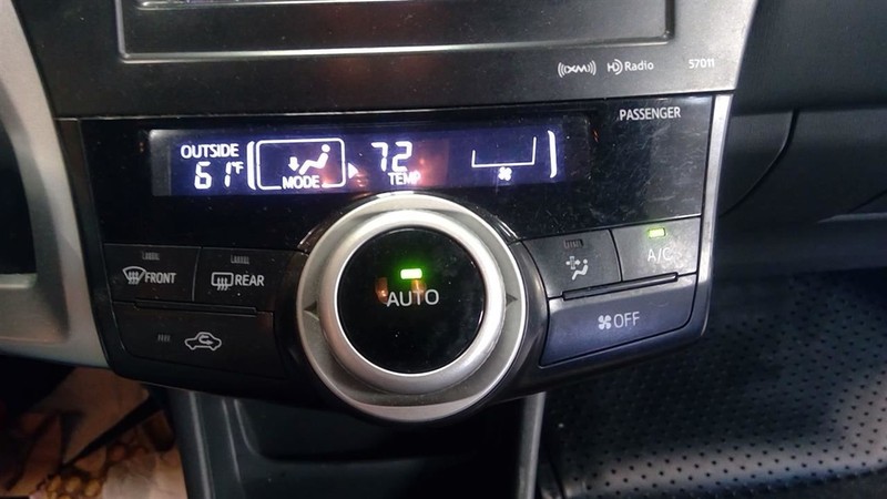 Temperature Control Prius V VIN Eu 7th And 8th Digit Fits 12-13 PRIUS 3395767