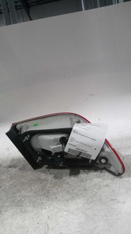 2017 Buick Verano Right Tail Light Assembly Black OEM 353795 Used 75K Mile