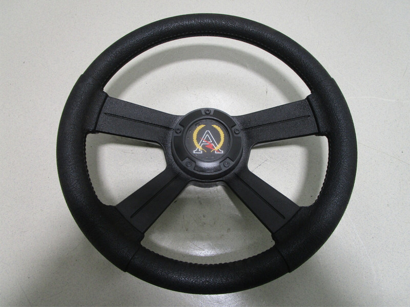 1996 Aquatron 1800Boat Steering Wheel 4 Spokes Plastic 13" Standard 3/4" Shaft