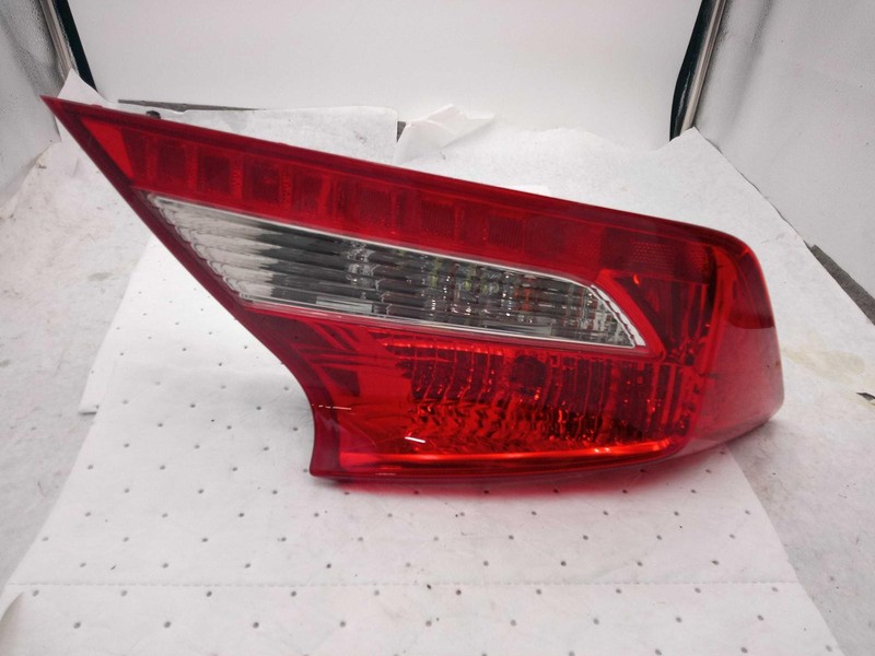 2012 Honda Civic Left Tail Light Assembly Black, Used, 582570, 103K Miles