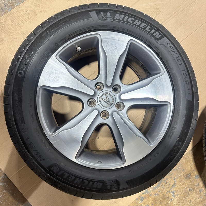 ACURA MDX WHEEL RIM TIRE 18X8J 245/60R18 6/32" 18*8J MICHELIN 1PCS 2014-2016 OEM
