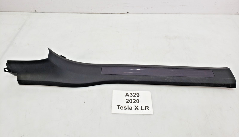 ✅ 16-20 OEM Tesla Model X Front Left Driver Side Door Sill Cover Trim Panel