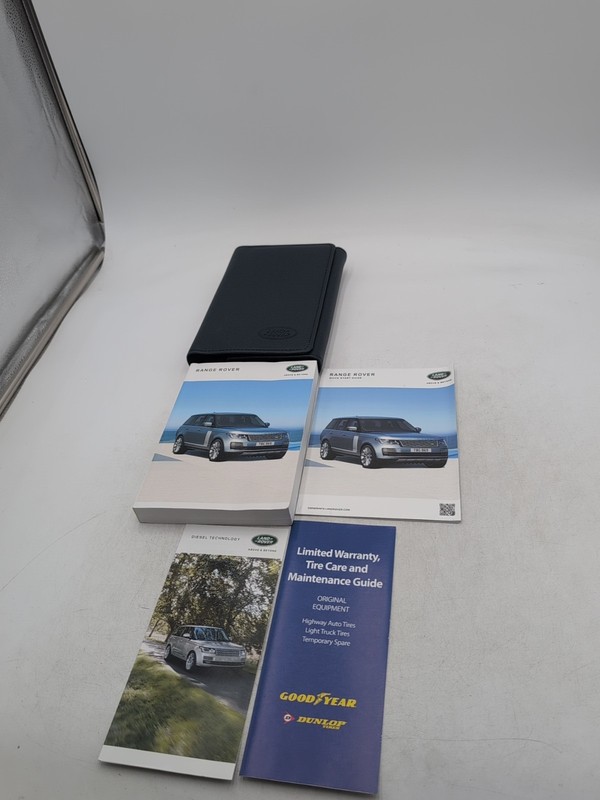 2020 RANGE ROVER OWNERS MANUAL SUPERCHARGED AUTOBIOGRAPHY LB SV AWD HSE