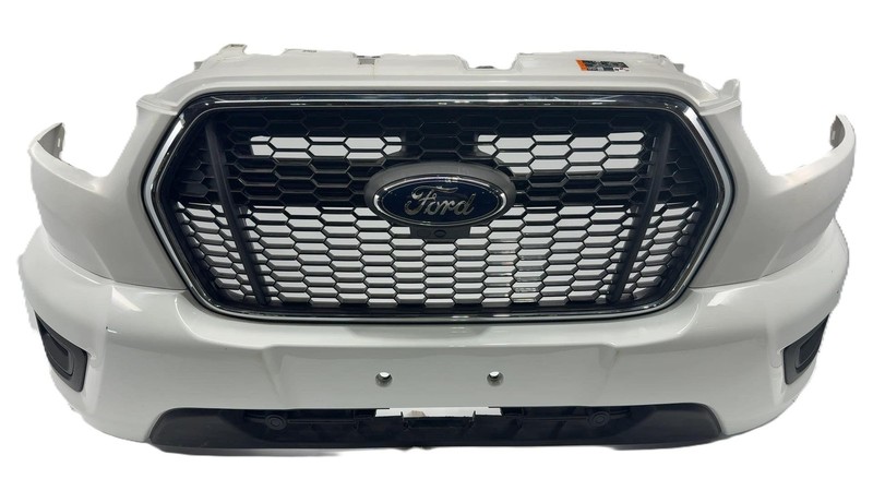 2020-2024 Ford Transit Front White Bumper Assembly W/ Camera Fogs Sensor Scratch