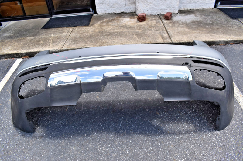 2020-2023 Mercedes GLE 350 450 SUV Rear Bumper 6 sensor Black AMG LOOK OEM