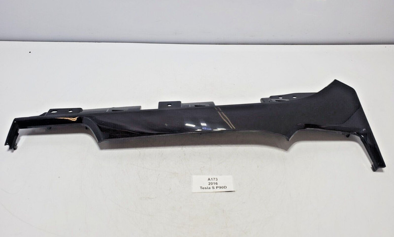 ✅ 12-20 OEM Tesla Model S X Front Right Passenger Side Dash TrimPiano Black