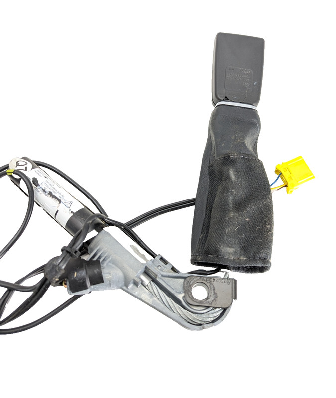 03-06 Mercedes W220 S430 S500 Front Left Seat Belt Buckle Seatbelt Black OEM