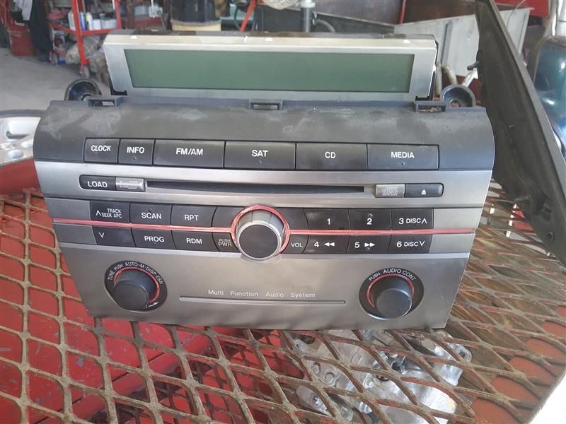 06-07 MAZDA 3 Audio Equipment Radio Tuner And Receiver AM-FM-CD ID BR9H66ARX