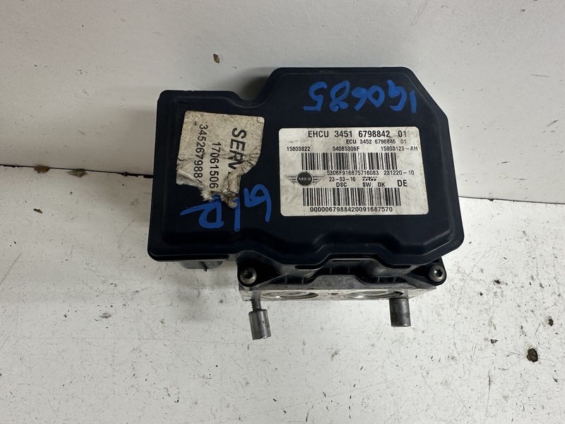 2007-2009 Mini Cooper HT ABS Anti Lock Brakes Pump Brake Actuator & Modulator