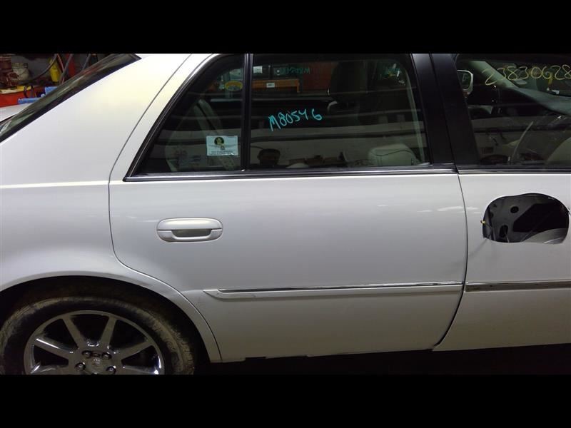 Passenger Right Rear Side Door White Fits 06-11 DTS 644428