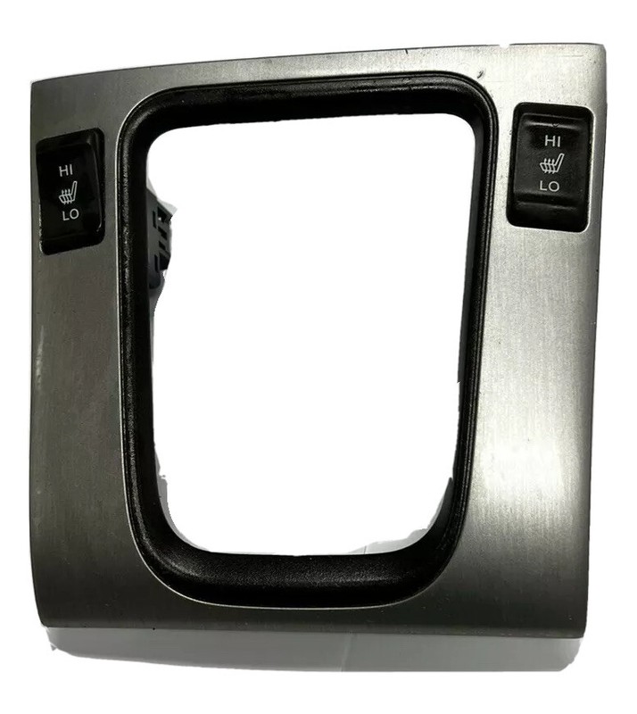 2003 - 2007 Honda Accord Center Console ShiftBezel Trim w/ Heaters Silver