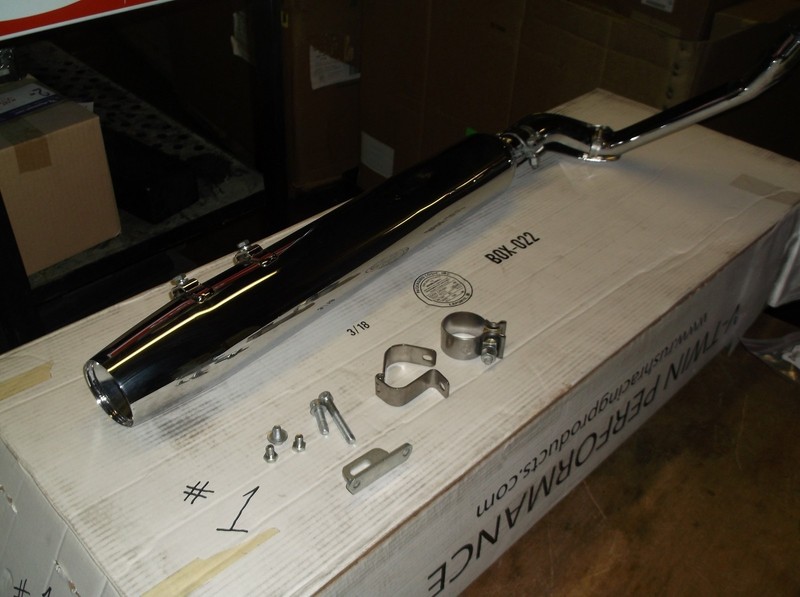 Harley Davidson 65538-09 Road King Exhaust Pipe HARFLT1584-1688 w/ Header