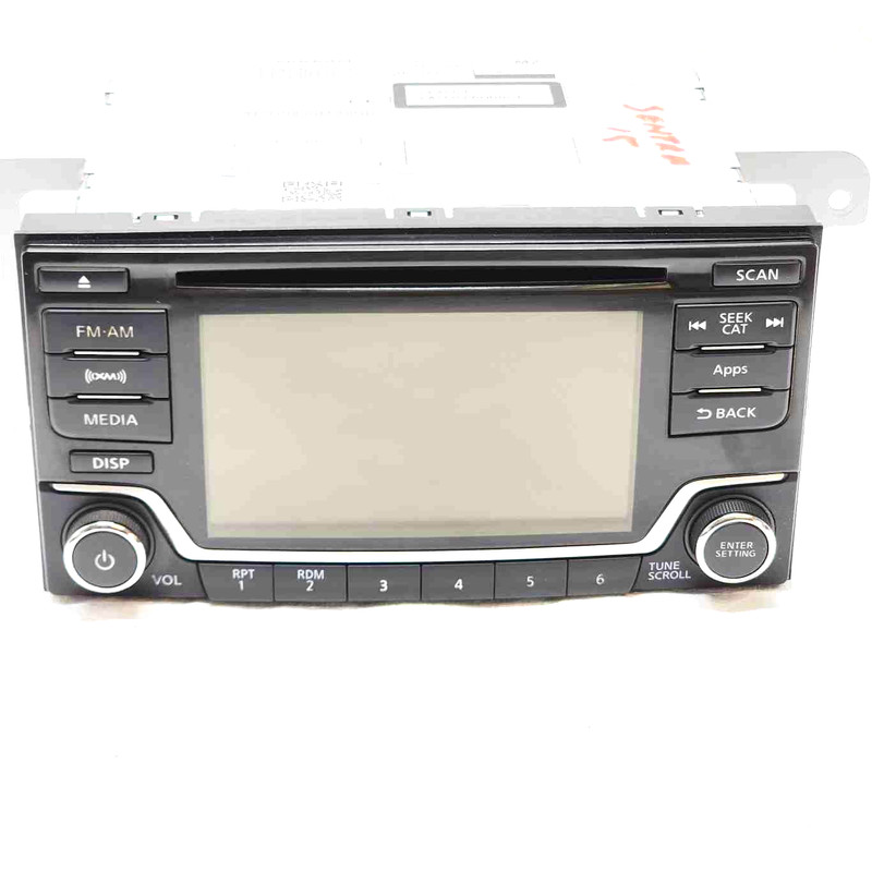 2015 Sentra Radio Receiver AM-FM CD w/o navigation Screen OEM 281859MB0A