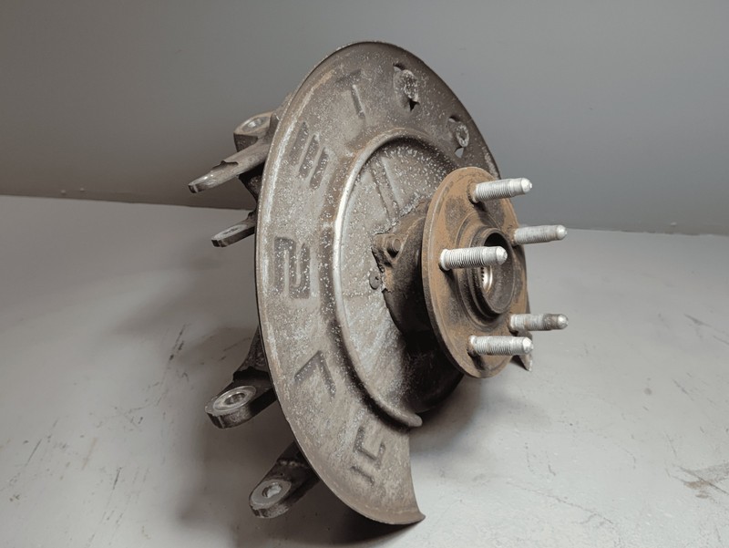 2015-20 Tesla Model S AWD Rear Driver Side Spindle Knuckle Wheel Bearing Hub OEM